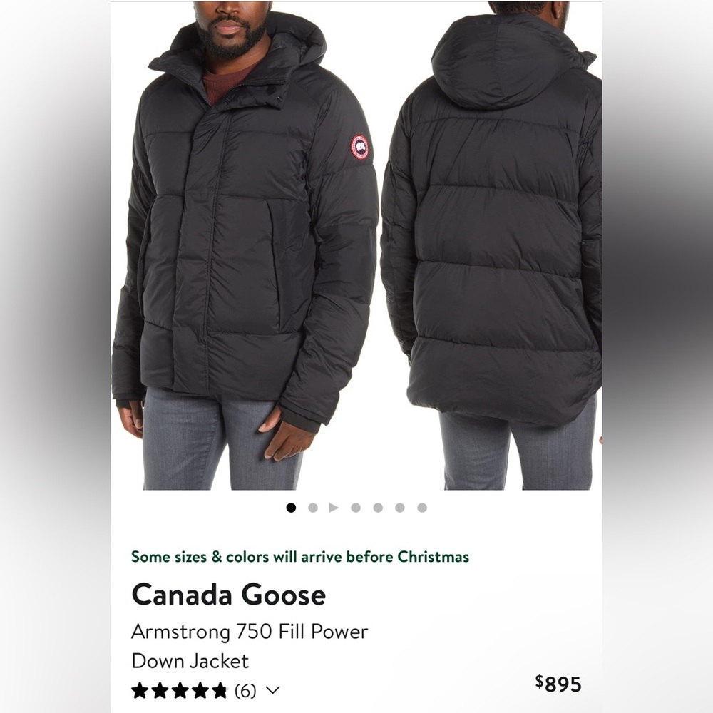 Canada Goose down jacket